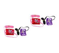 BESPORTBLE 4sets Hamster Vest Leash Small Animal Traction Rope for Guinea Pigs Rats and Ferrets Breathable Safe Design for Daily Walking and Outdoor Activities