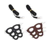 BESPORTBLE 4sets Portable Hamster Wear-resistant Leashes for Pets Convenient Travel Gear for Hamsters and Rats