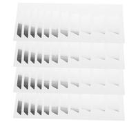 BESPORTBLE 4Sheets Guitar Fretboard Decals Decorative Guitar Stickers for Electric Guitar Easy to Use Note Map Stickers Premium Quality Suitable for Beginners and Bass Guitars
