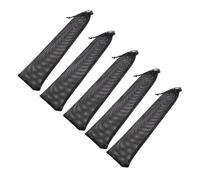 BESPORTBLE 5 Pcs Hanging Bird Food Holders Nylon Mesh Bags Drawstring Outdoor Wild Bird Feeders for Trees Hooks and Feeding Stations