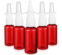 BESPORTBLE 5 Pcs Transparent Nasal Spray Bottles with Fine Mist Spray Head Refillable for Precise Application Portable Compact Design for Travel and Outdoor Use