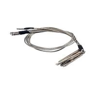 BESPORTBLE 5-piece Set Passive Piezo Pickup Rods for 3-string Cigar Box Guitar and Acoustic Instruments High Sensitivity Microphone Transducer Easy Installation