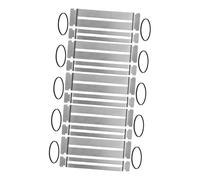 BESPORTBLE 5 Sets Guitar Fretboard Shield Pads for Fingerboard Maintenance and Polishing Metal Fret Protectors Compatible with Electric and Acoustic Guitars Compact Luthier Accessories for