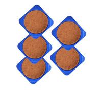 BESPORTBLE 5 Sets Plastic Pigeon Nest Bowls Durable Nesting Pads for Birds Encourages Natural Nesting and Breeding Behaviors Easy to Clean and Maintain Breeding Supplies