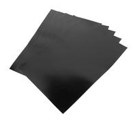 BESPORTBLE 5 Sheets A4 Magnetic Rubber Sheets with Adhesive Backing, Flexible Magnetic Strips for Teaching and Home Use, Cut and Trim as Needed, Safe Material Sticky Fridge Magnets