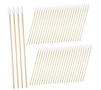 BESPORTBLE 500pcs Precision Cotton Swabs Sharp Tips Long Cotton Tipped Applicator for Makeup Ear Cleaning and Nail Art for Personal