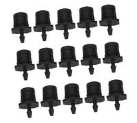 BESPORTBLE 50pcs Adjustable Drip Emitters with Full-Circle Spray Variable Flow Control Micro Sprinkler Heads for Garden Lawn Farm Irrigation Systems