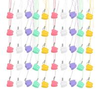 BESPORTBLE 50pcs Boy Girl's Teeth Box Plastic Tooth Holder for Boys and Girls Keepsake Box Saver for First Lost for Girl Fairy