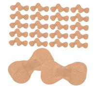 BESPORTBLE 50pcs Breathable Flexible Fabric Bandages for Sensitive Skin Conforming and Joint Dressings Protective Tattoo Grip Tape Comfortable Stretch Plasters for Fingertip and Wrist Support