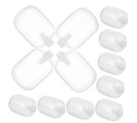BESPORTBLE 50pcs Convenient Doll Squeakers Transparent Insert for Repair for Dolls Pet DIY Craft Restore Squeaky Sounds