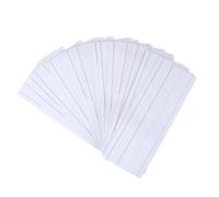 BESPORTBLE 50pcs Dry-erase Sentence Strips Thick Smooth Paper Classroom Supply Letter Cards for Teaching Alphabet Writing Grammar Punctuation School Learning Office Use