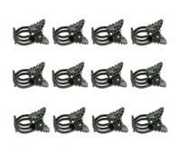 BESPORTBLE 50pcs Garden Plant Support Clips Climbing Vine Clamps for Orchid Stem Fixing, Plastic Flower Holder Accessories, Suitable for Outdoor Gardening and Plant Care