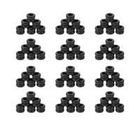 BESPORTBLE 50pcs Metal Guitar String Accessories Acoustic Guitar Replacement Parts Black Tail Beads Enhanced Sound Purity Stable Tuning Suitable for Classical and 12-string