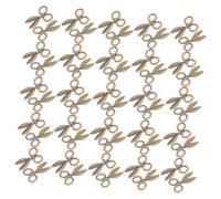 BESPORTBLE 50pcs Miniature Dollhouse Scissors Metal Vintage Alloy Shears Tiny Sewing Tools for Realistic DIY Crafting and Dollhouse Scene Decorations