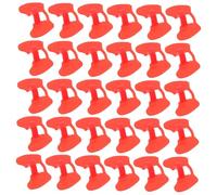 BESPORTBLE 50pcs Pecking Eyeglasses for Chickens Durable Pinless Peepers for Roosters and Poultry to Prevent Fighting and Ensure Safety Scale Farming