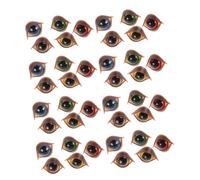 BESPORTBLE 50pcs Plastic Doll Eyes Kawaii Safety Eyes for Crochet Crafts Toy for Stuffed Animals Diy Halloween Decorations