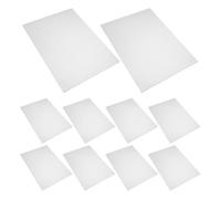 BESPORTBLE 50pcs Plastic Sheet Music Protectors Waterproof Dustproof Page Sleeves for Music Binders Heavy Duty Plastic Document Covers
