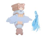 BESPORTBLE 50pcs S First Birthday Box Bear Shape Treat Boxes for Shower Favors Small Folding Paper Candy Packaging Case for Shower Party
