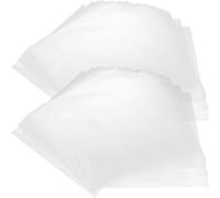 BESPORTBLE 50pcs Self-adhesive Vinyl Record Sleeves Polypropylene Outer Protective Covers for Standard 12-inch Albums Media Storage Bags for Vinyl Record Preservation
