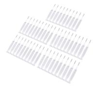 BESPORTBLE 50pcs Shower Hole Cleaning Brush Set with Soft and Stiff Bristles for Electronics and Phone Holes, Plastic and Iron Material, for Professionals and Amateurs Cleaning