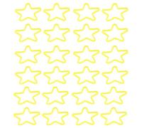 BESPORTBLE 50Pcs Star Shaped Performer Elastic Bands Rubber Elastic Band Prop for Conjuring Performance Party Tricks Stage Supplies