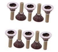 BESPORTBLE 50sets Moxibustion Moxa Column Thickened Moxa for Home Portable Moxibustion Sticks Base for Beauty Salon
