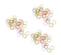 BESPORTBLE 510pcs Mixed Color Rubber Bands for Dog Grooming Elastic Pet Hair Accessories for Knots Bows and Braids for Dogs Cats Pets Bright Cute Design