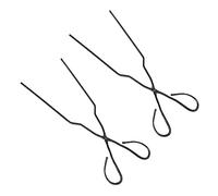 BESPORTBLE 54cm Heavy Duty BBQ Charcoal Tongs Iron Firewood Clip for Outdoor Grilling 2-Piece Set Versatile and Sturdy Fire Tong for Charcoal Briquettes