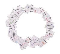 BESPORTBLE 57pcs Beginner Guitar Chord Chart - Flash Cards Music Diagram Poster For Easy Chord Guide - Essential Learning Accessory For New Guitarists