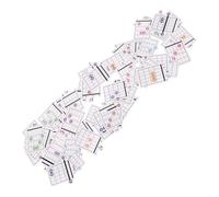 BESPORTBLE 57pcs Guitar Chord Practice Music Beginner Trainer Chord Pressing Instructional Chart Easy Guitar Learning Aids