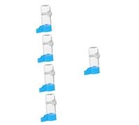 BESPORTBLE 5pcs Automatic Bird Water Dispenser for Parrots and Parakeets Capacity Drinker Feeder for Healthy Hydration Bird Cages Easy to Install and Refill