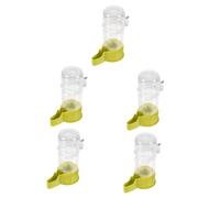 BESPORTBLE 5pcs Automatic Bird Water Dispenser for Parrots Water Container for Bird Cages Easy to Clean and Reusable Pet Hydration Feeder Suitable for Budgies Cockatiels and Lovebirds