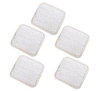 BESPORTBLE 5pcs Bath Shower Loofah Sponge with Edged Body Scrubber for Gentle Exfoliation and Dead Skin Removal Soft Beige Sponges for Skin Care and Rich Generation