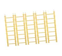 BESPORTBLE 5pcs Bird Ladder Training Toy Hamster Climbing Frame Parrot Steps Ladder Cage Hanging Toy