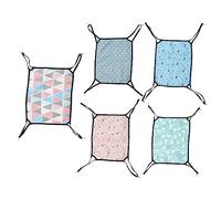 BESPORTBLE 5pcs Cat Hammock Swing Bed Hanging Nest for Pets Easy to Install Clips Comfortable for Cats Kittens and More