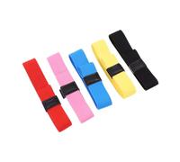 BESPORTBLE 5Pcs Colorful Elastic Lunchbox Straps Practical Wear-Resistant Bento Bands for School Lunchboxes Portable Non-Slip Food Container Holders Random Color
