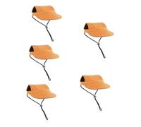 BESPORTBLE 5pcs Dog Baseball Hat for Pets Sun Canvas Cap for Outdoor Travel Lovely Dog Hat with Ear Holes Photo Prop Xl