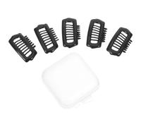 BESPORTBLE 5pcs Dog Hair Clips Barrettes for Small Breeds with Lightweight Abs Material and Stable Nose Bridge Clamp Design, Cute Dogshaped Hair Accessories Suitable for Family Photos