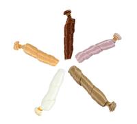 BESPORTBLE 5Pcs Doll Wigs for Doll Making Heat Resistant Synthetic Hair DIY Handcraft Doll Accessories Realistic Texture for present