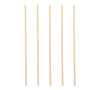 BESPORTBLE 5pcs Dollhouse Wood Trim Molding Baseboard Skirting Board Miniature Decorative Wood Strip Accessories for DIY Doll House Mini Strip Materials