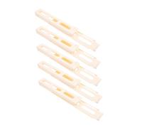 BESPORTBLE 5Pcs Domino Racks with Bridge Ramp Mechanism for Mexican Train Dominoes Accessories for Board Games Enhance Fun for All Ages