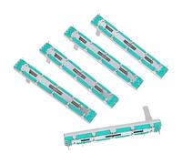 BESPORTBLE 5pcs Dual Channel 75mm Sliding Potentiometer Block B10k Linear Electronic Slider Module for Guitar Volume Control and DIY Industrial Amplifier Accessories
