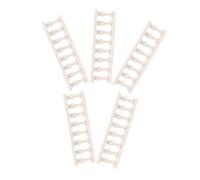 BESPORTBLE 5pcs Durable Fence Decor for Dollhouse and Micro Landscape Projects Enhances Realism Crafting and Garden Designs