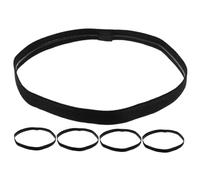 BESPORTBLE 5Pcs Elastic Workout Headbands for Women Men Non Slip Sports Sweatbands Breathable Hair Accessories for Gym Yoga Running Fitness Comfortable and Stylish Design