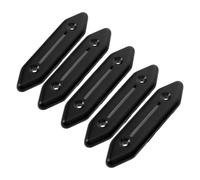 BESPORTBLE 5Pcs Electric Guitar 5-Way Pickup Switch Cover Plates Plastic Toggle Lever Protector Set Guitar Parts Accessories for Musicians