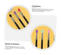BESPORTBLE 5pcs Face Makeup Brush with Mixed Color Soft Bristles for Eyeshadow Blending and Facial Cosmetics Beauty Tool Kit for Women
