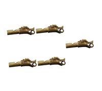 BESPORTBLE 5pcs Faucet Whistle Dog Training Whistle Deterrent Lanyard Key Chain Whistles First Loud Whistling Red Whistle Blow Barking Tin Whistle Screaming Death Whistle Brass