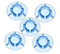 BESPORTBLE 5pcs Guitar Pedal Cap Footswitch Toppers Caps Pedal Footswitch Protector for Guitar round Volume Knob Blue Keycaps for Musicians and Enthusiasts
