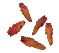 BESPORTBLE 5pcs Halloween Finger Props Scary Horror Tricky Vinyl Fake Fingers for Haunted House Decoration Party Supplies
