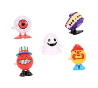 BESPORTBLE 5Pcs Halloween Wind Up Fun Scary Jumping for Halloween Parties Haunted House Decorations and Supplies